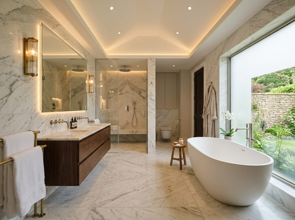 Custom Bathroom Renovation in Longview